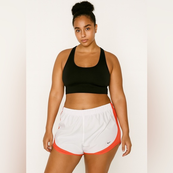 Nike Tempo Women's Dri-FIT Mid-Rise Brief-Lined Running Short - Picture 1 of 8